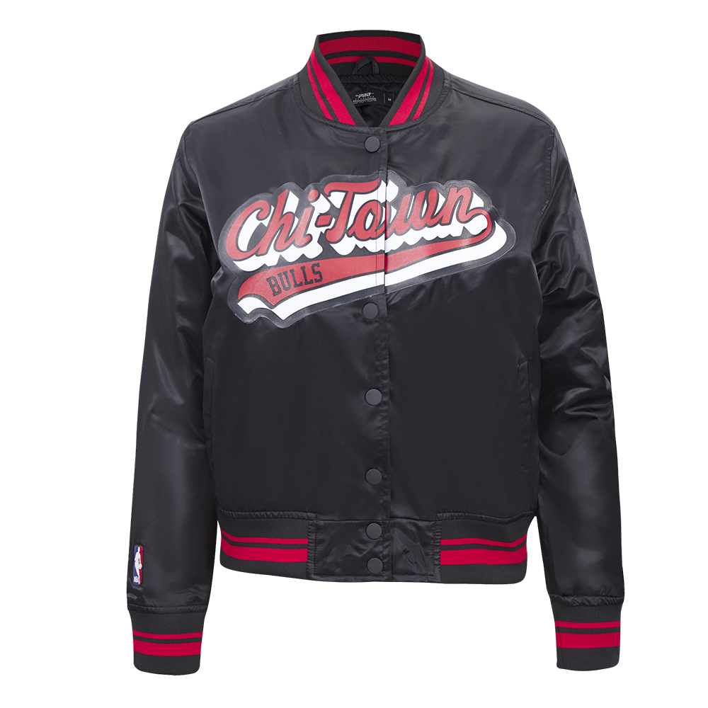 Satin bulls jacket discount