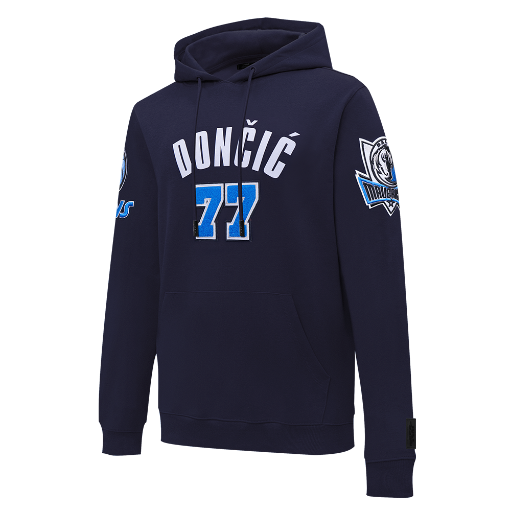 PRO STANDARD Men's Pro Standard Navy Dallas Mavericks Chenille Team  Pullover Hoodie