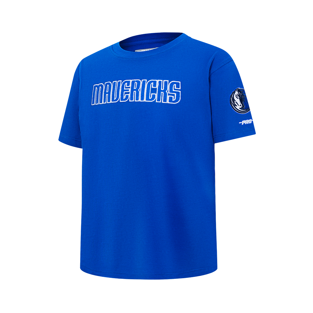 NBA DALLAS MAVERICKS CLASSIC BIG BOYS SJ TEE (ROYAL BLUE)
