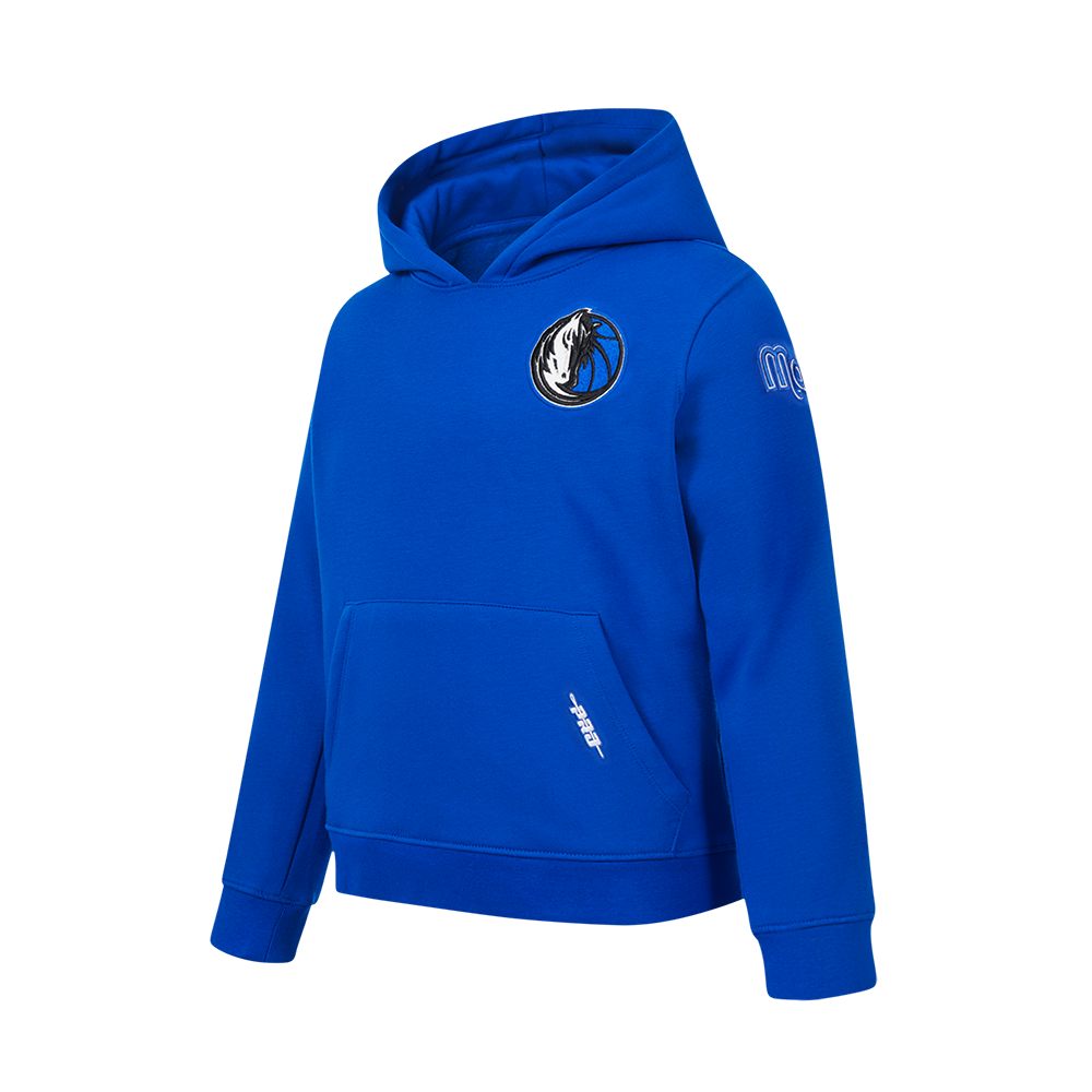 NBA DALLAS MAVERICKS CLASSIC BIG BOYS FLC PO HOODIE (ROYAL BLUE)