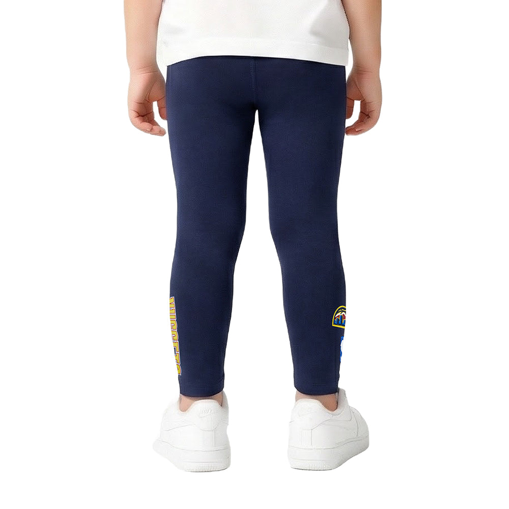 NBA DENVER NUGGETS CLASSIC TODDLER GIRLS LEGGING (MIDNIGHT NAVY)