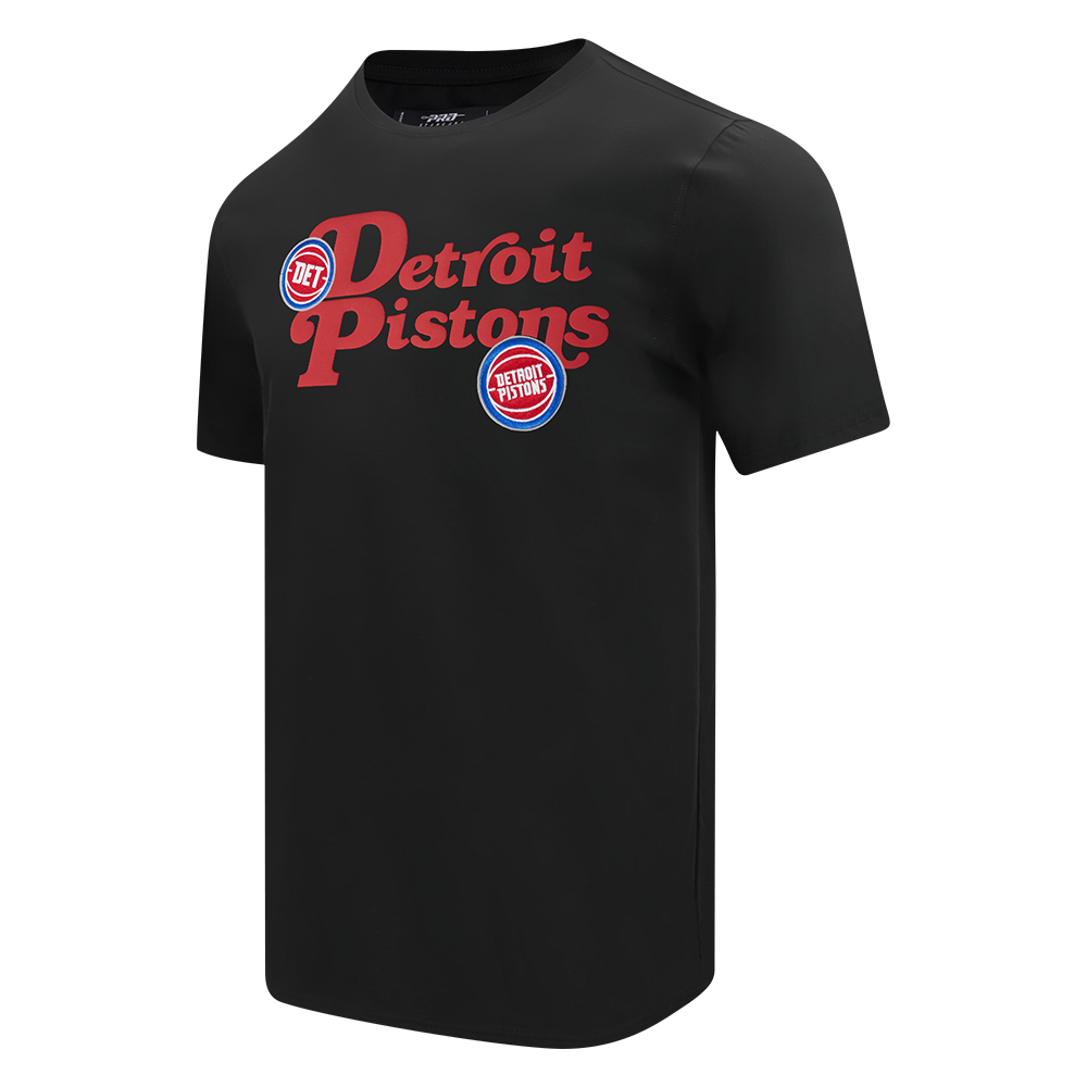 NBA DETROIT PISTONS SOUVENIR MEN'S SJ TEE (BLACK)