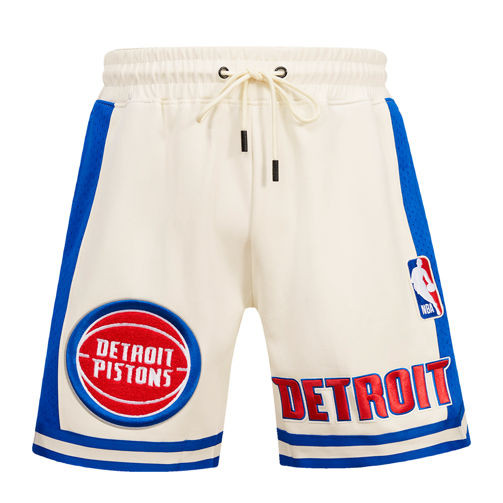 Detroit Pistons Pro Standard Chenille Shorts - Blue