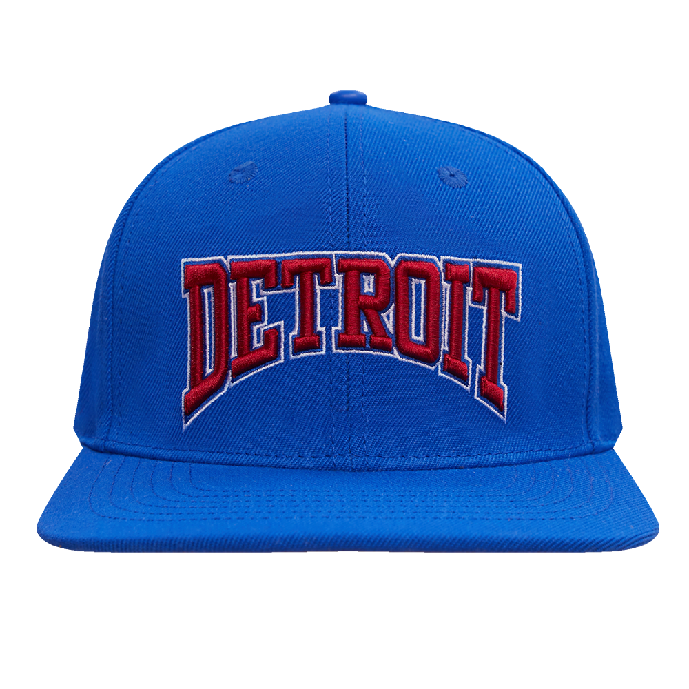 Shop Pro Standard Detroit Pistons Current Logo Snapback BDP750628 blue