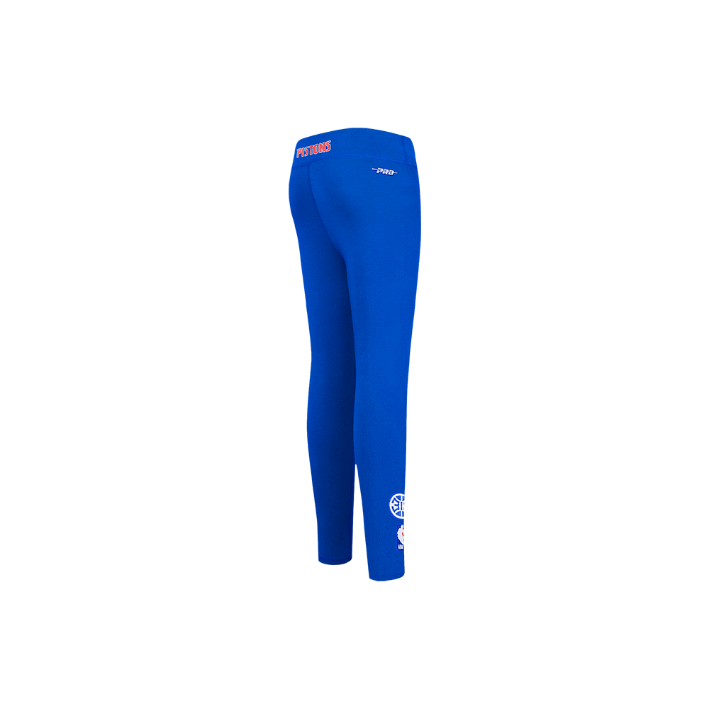 NBA DETROIT PISTONS CLASSIC LITTLE GIRLS LEGGING (ROYAL BLUE)