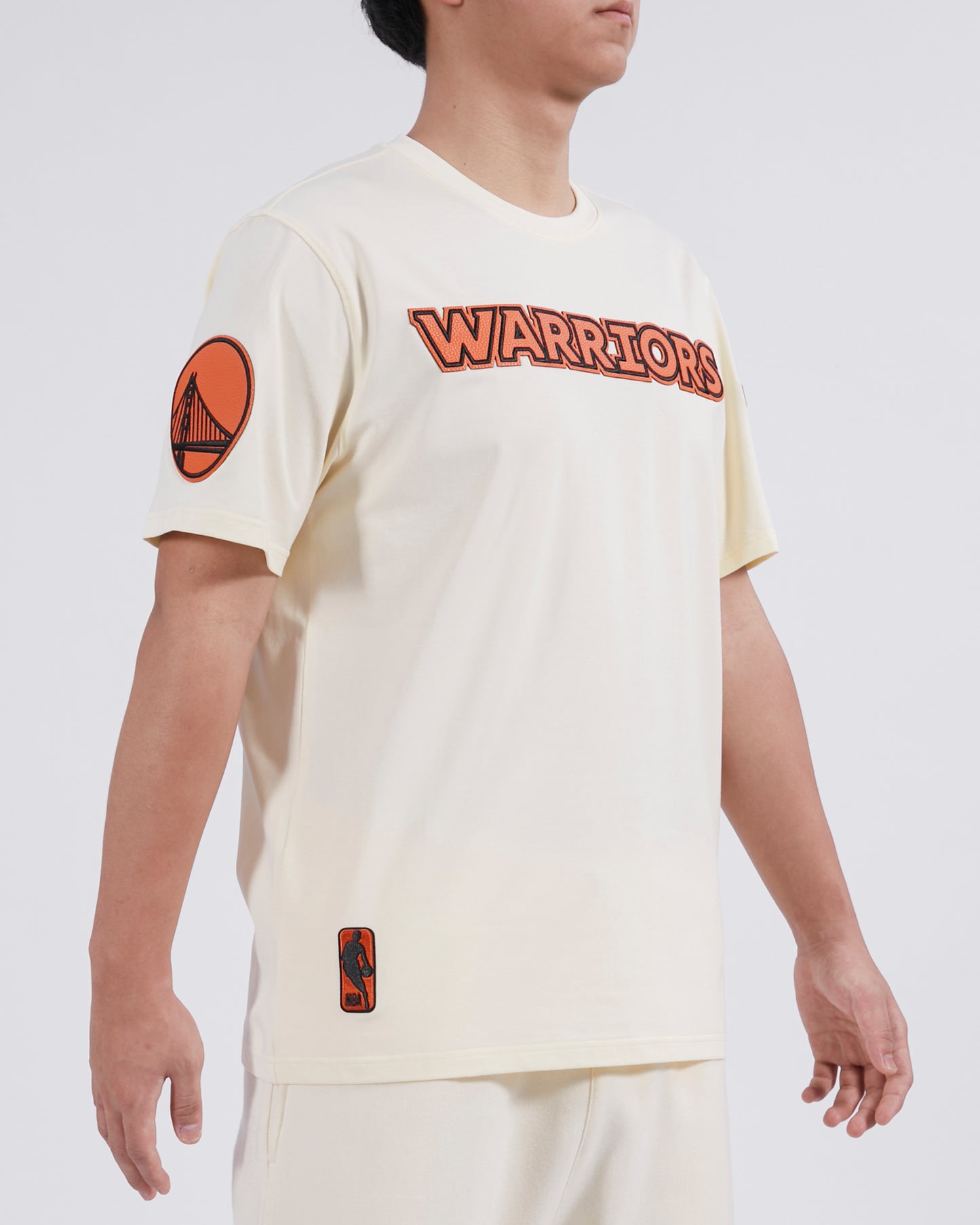 NBA GOLDEN STATE WARRIORS NBA TONAL MEN'S SJ TEE (EGGSHELL)