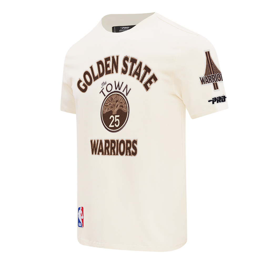 NBA GOLDEN STATE WARRIORS CITY EDITION 25-26 MEN'S SJ TEE (EGGSHELL)