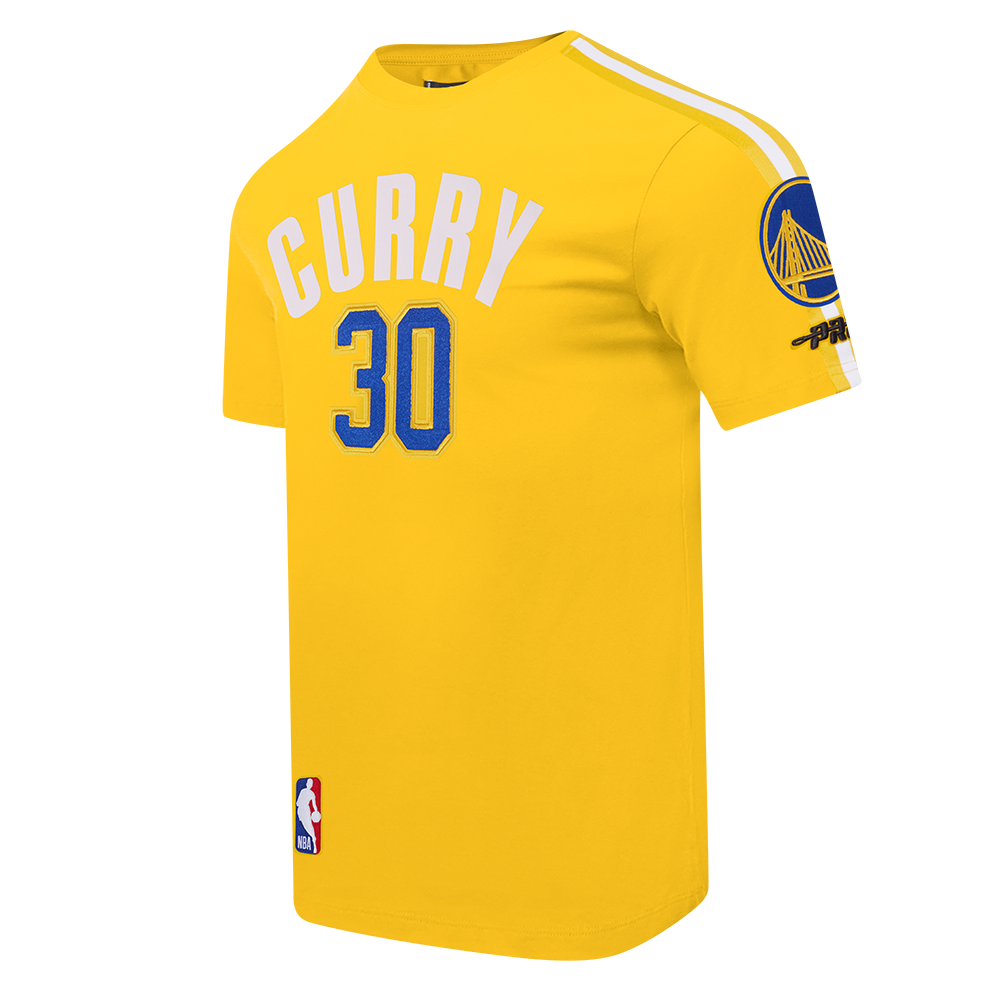 NBA GOLDEN STATE WARRIORS STEPHEN CURRY #30 CLASSIC PNN MEN'S SJ TAP (YELLOW)