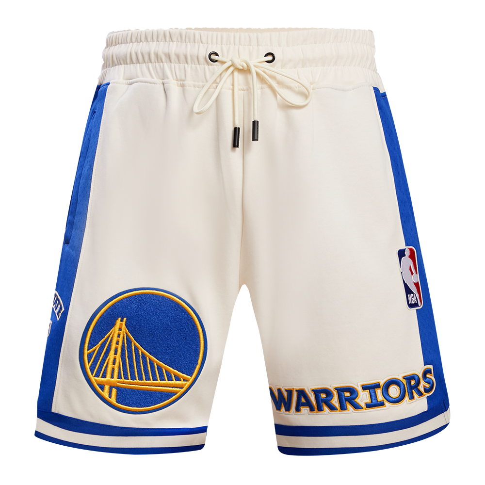 NBA GOLDEN STATE WARRIORS RETRO CLASSIC MEN S 2.0 SHORT EGGSHELL