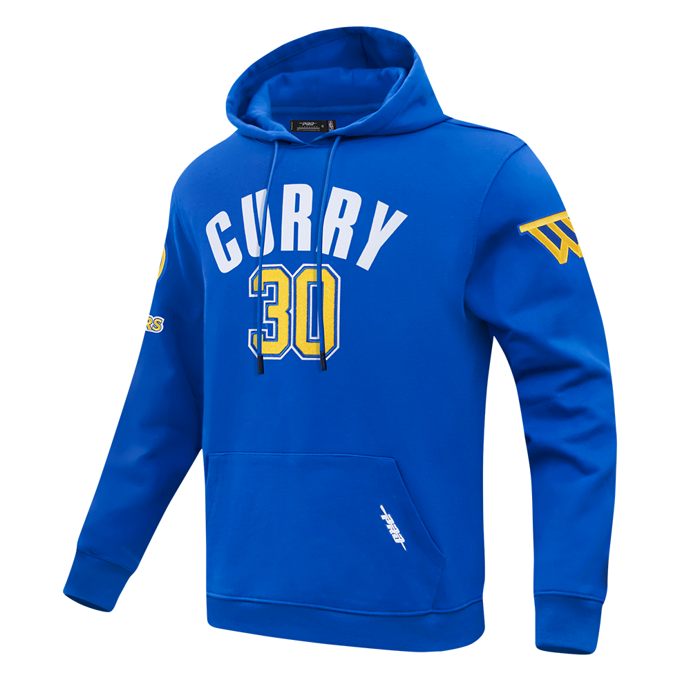 NBA GOLDEN STATE WARRIORS STEPHEN CURRY #30 CLASSIC PNN MEN'S DK PO (ROYAL BLUE)