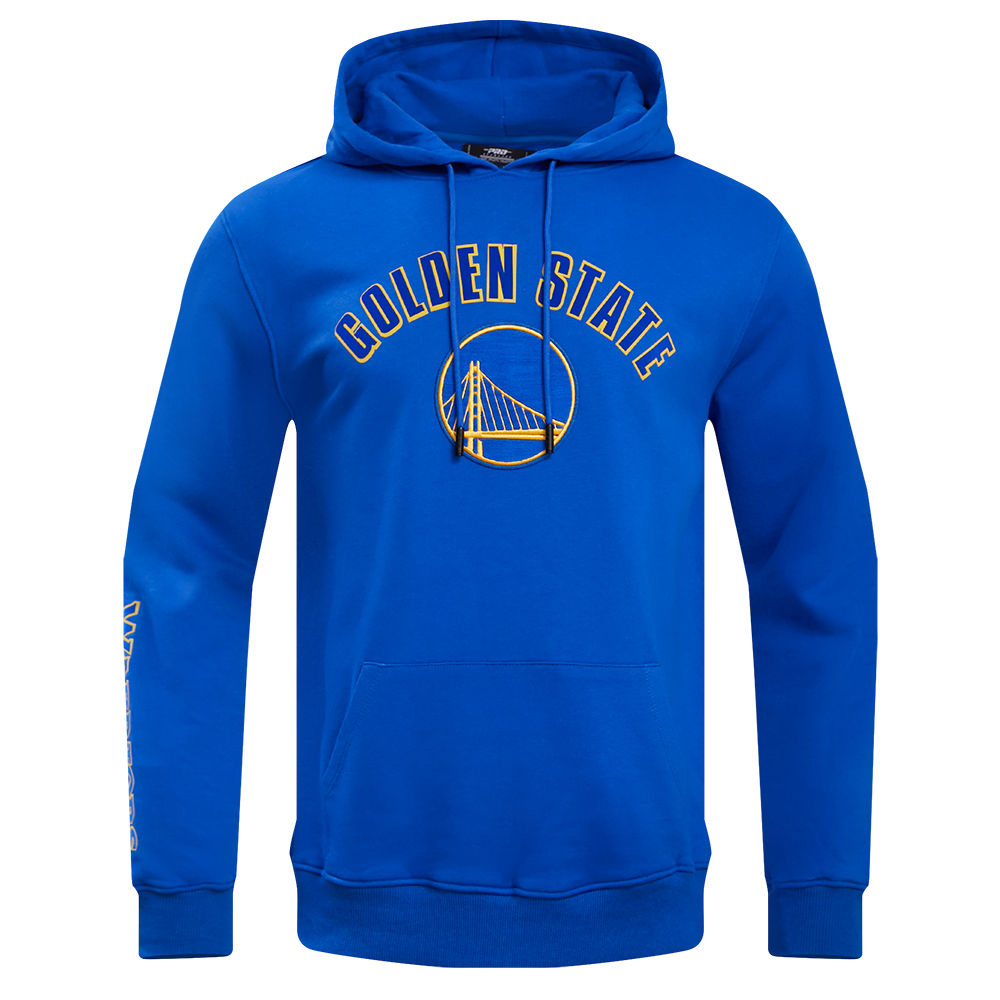 NBA GOLDEN STATE WARRIORS CLASSIC MEN S PO HOODIE ROYAL BLUE Pro Standard