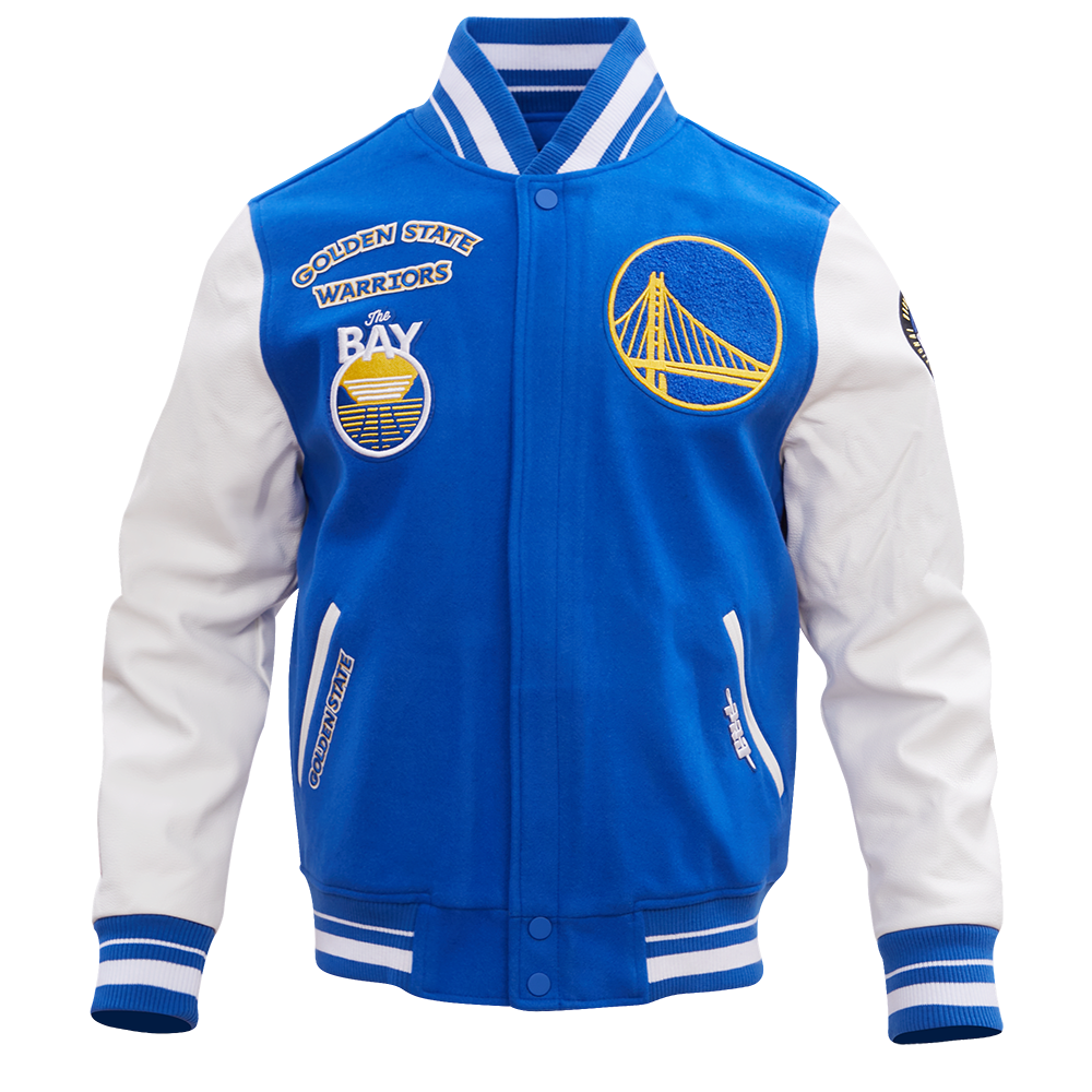 NBA GOLDEN STATE WARRIORS RETRO CLASSIC MEN S RIB WOOL VARSITY
