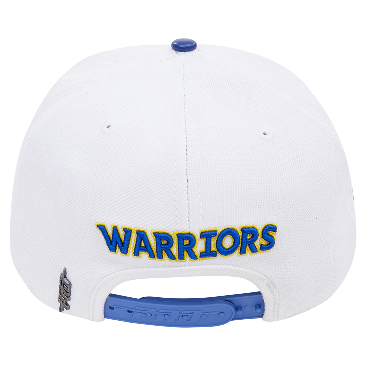 NBA GOLDEN STATE WARRIORS CLASSIC LOGO UNISEX SNAPBACK HAT (WHITE)