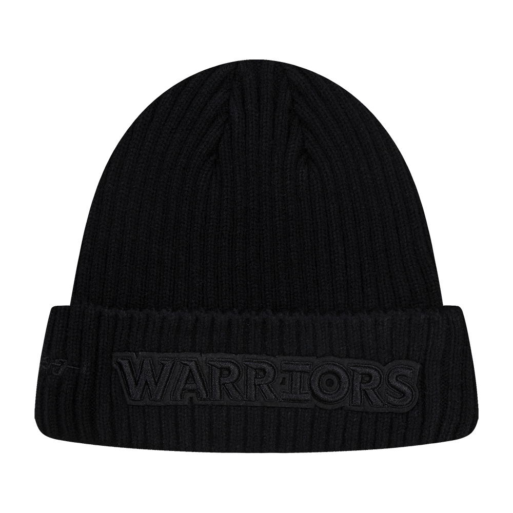 NBA GOLDEN STATE WARRIORS NEUTRAL BEANIE BLACK Pro Standard