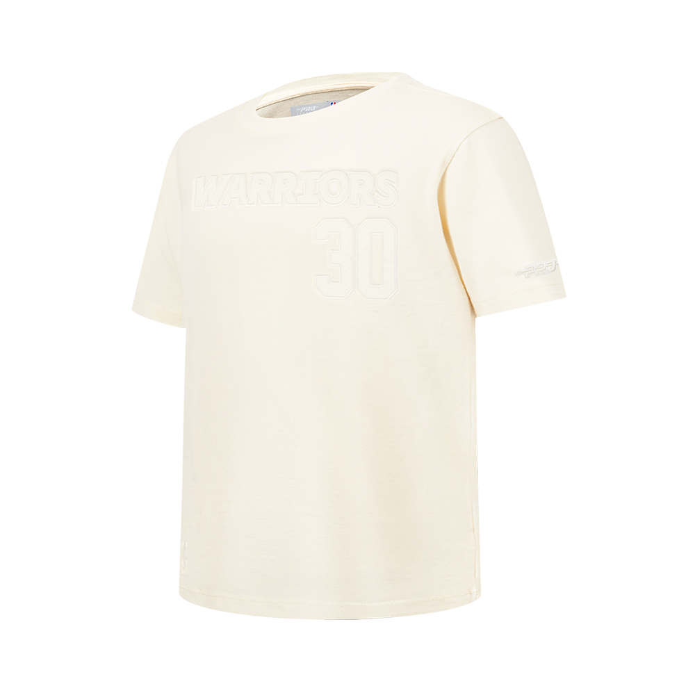 NBA GOLDEN STATE WARRIORS Stephen Curry #30 NEUTRAL PNN BIG BOY'S SS TEE (EGGSHELL)