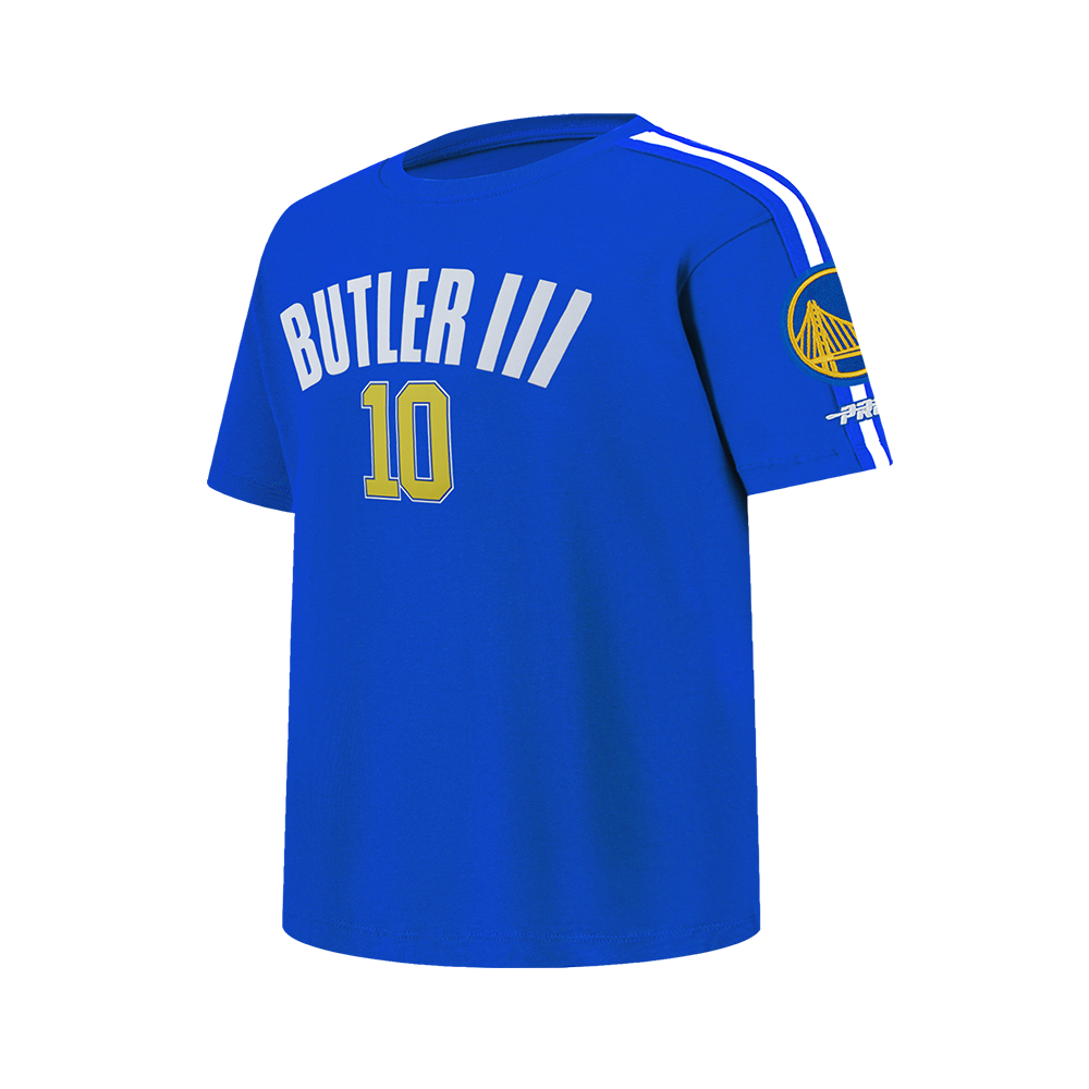 NBA GOLDEN STATE WARRIORS JIMMY BUTLER III #10 CLASSIC PNN BIG BOY'S SS (ROYAL BLUE)
