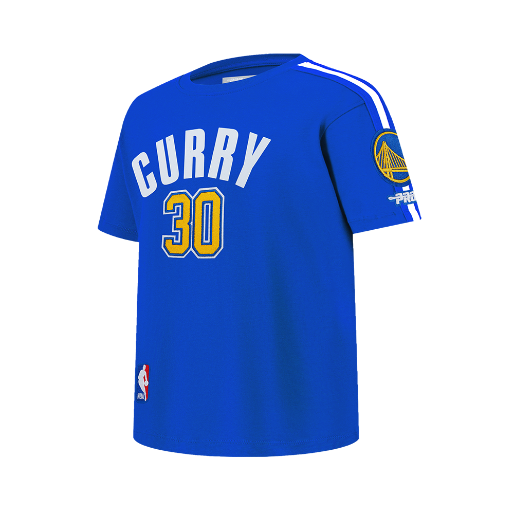 NBA GOLDEN STATE WARRIORS STEPHEN CURRY #30 CLASSIC PNN BIG BOY'S SS TA (ROYAL BLUE)