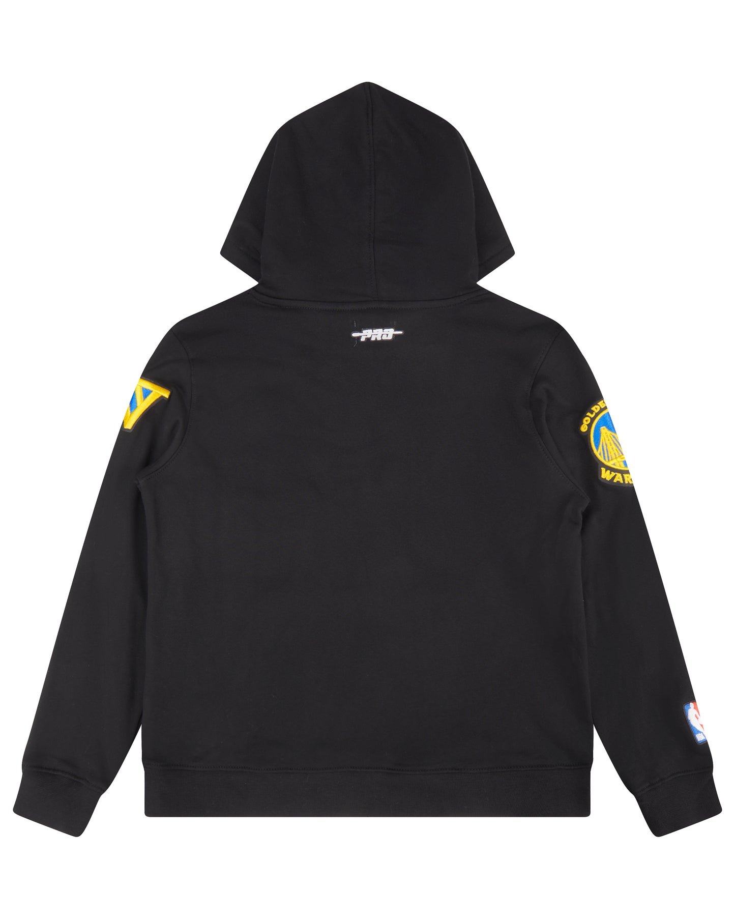 NBA GOLDEN STATE WARRIORS CLASSIC BIG BOYS FLEECE PULLOVER HOODIE (BLACK)