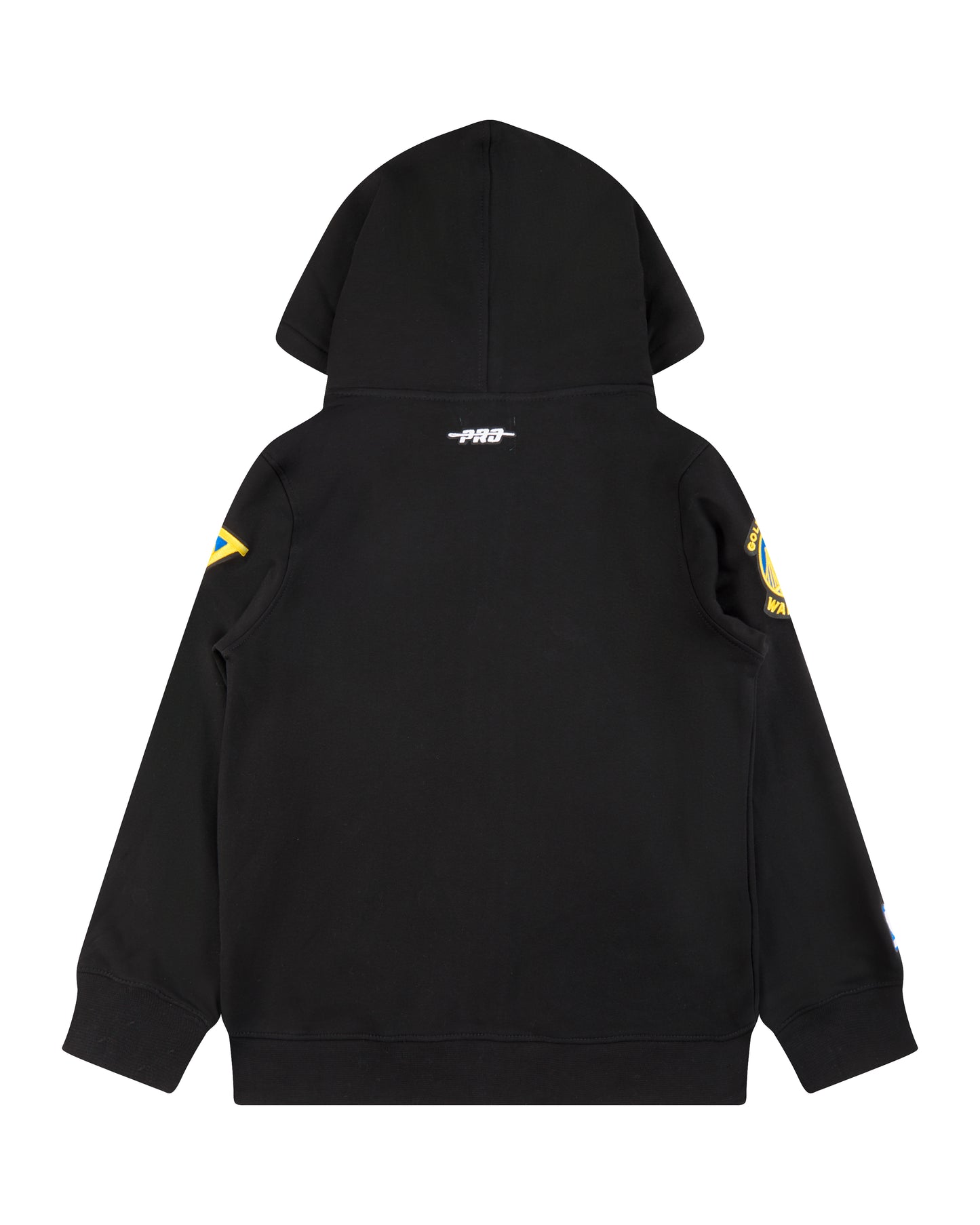 NBA GOLDEN STATE WARRIORS CLASSIC BIG BOYS FLEECE FULL ZIP PULLOVER HOODIE (BLACK)