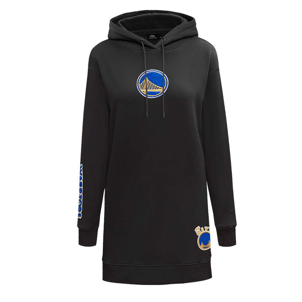 Men's Black Golden State Warriors The Town Ice Pullover Hoodie