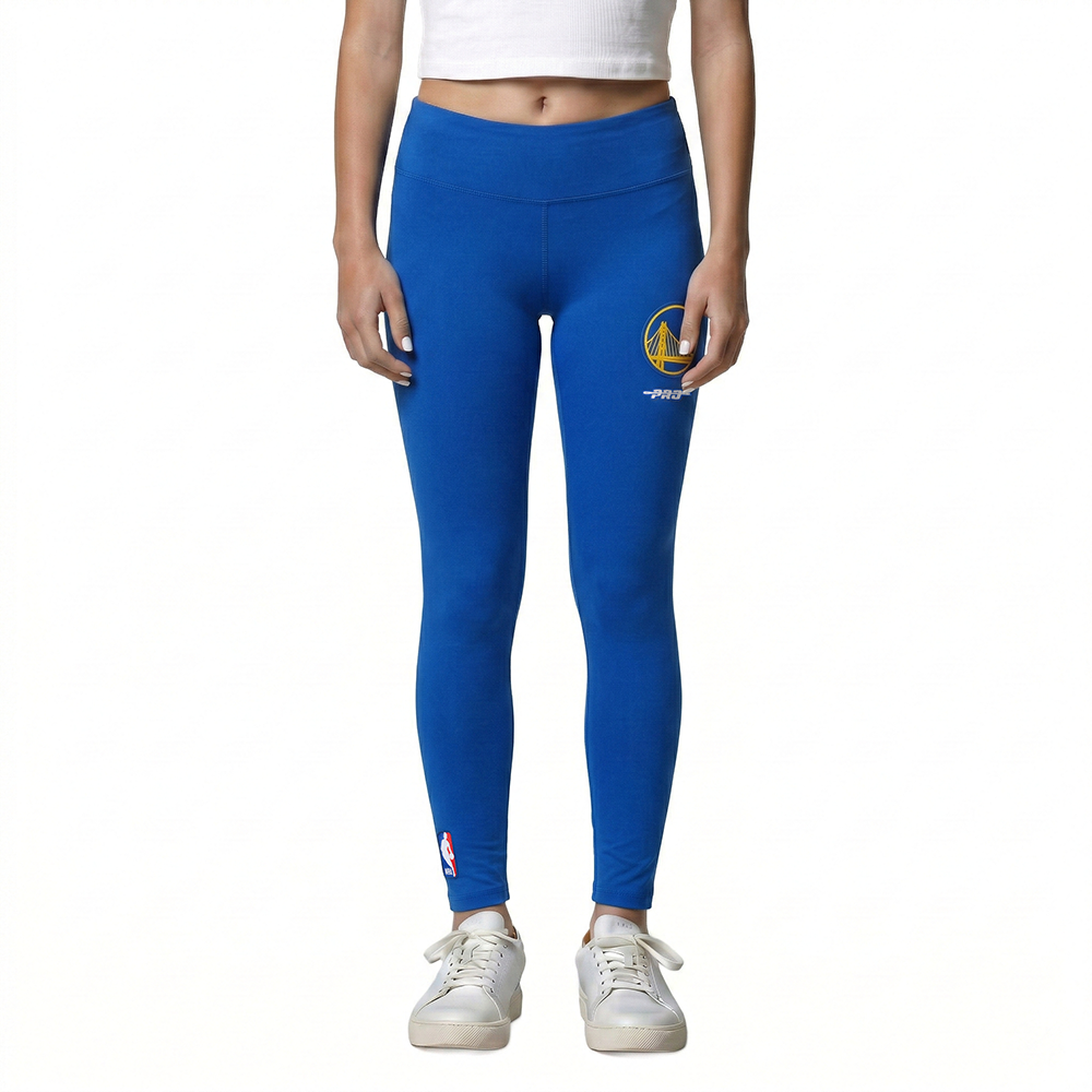 NBA GOLDEN STATE WARRIORS RETRO CLASSIC BIG GIRLS LEGGING (ROYAL BLUE)