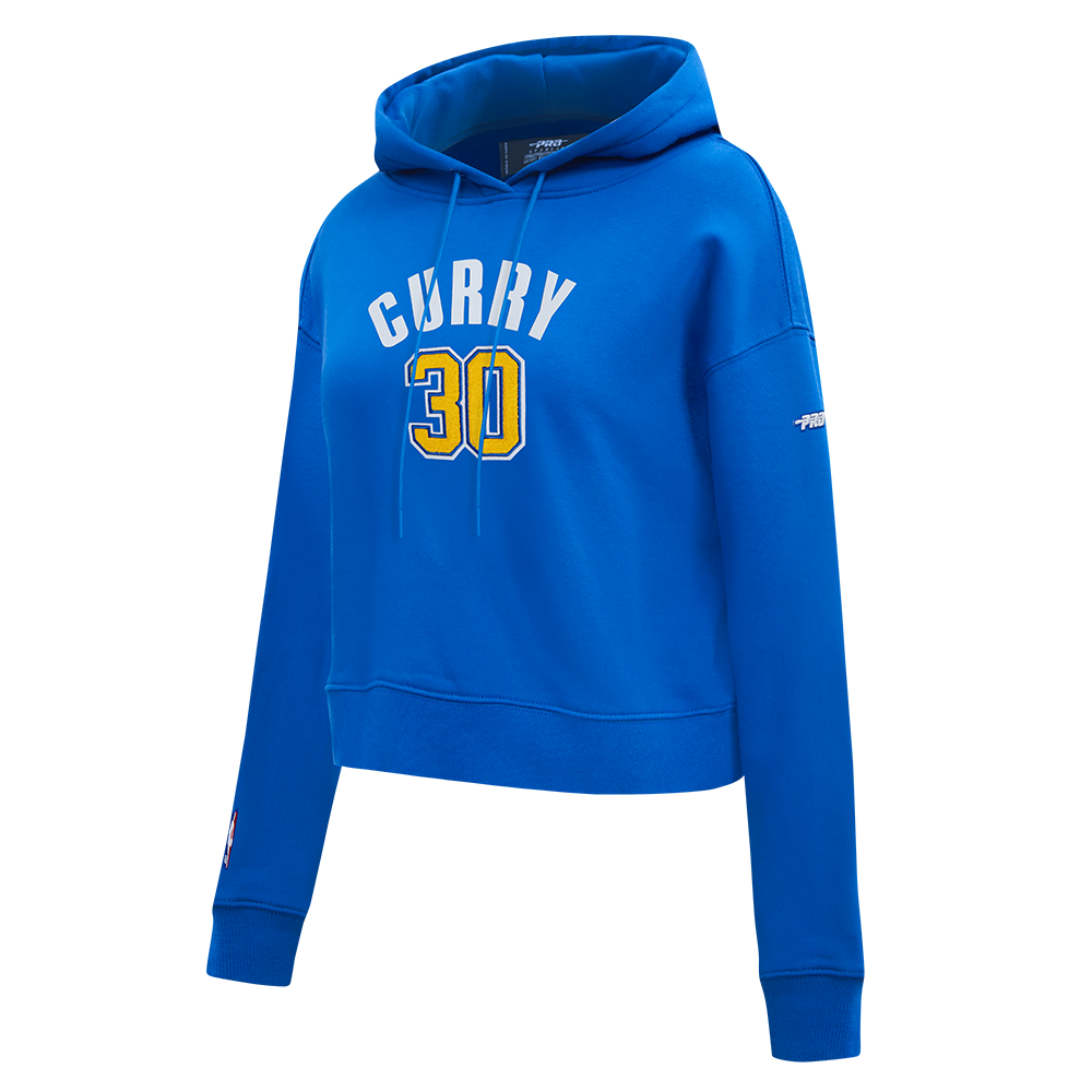 NBA GOLDEN STATE WARRIORS STEPHEN CURRY #30 CLASSIC PNN WOMEN'S FLC CR (ROYAL BLUE)