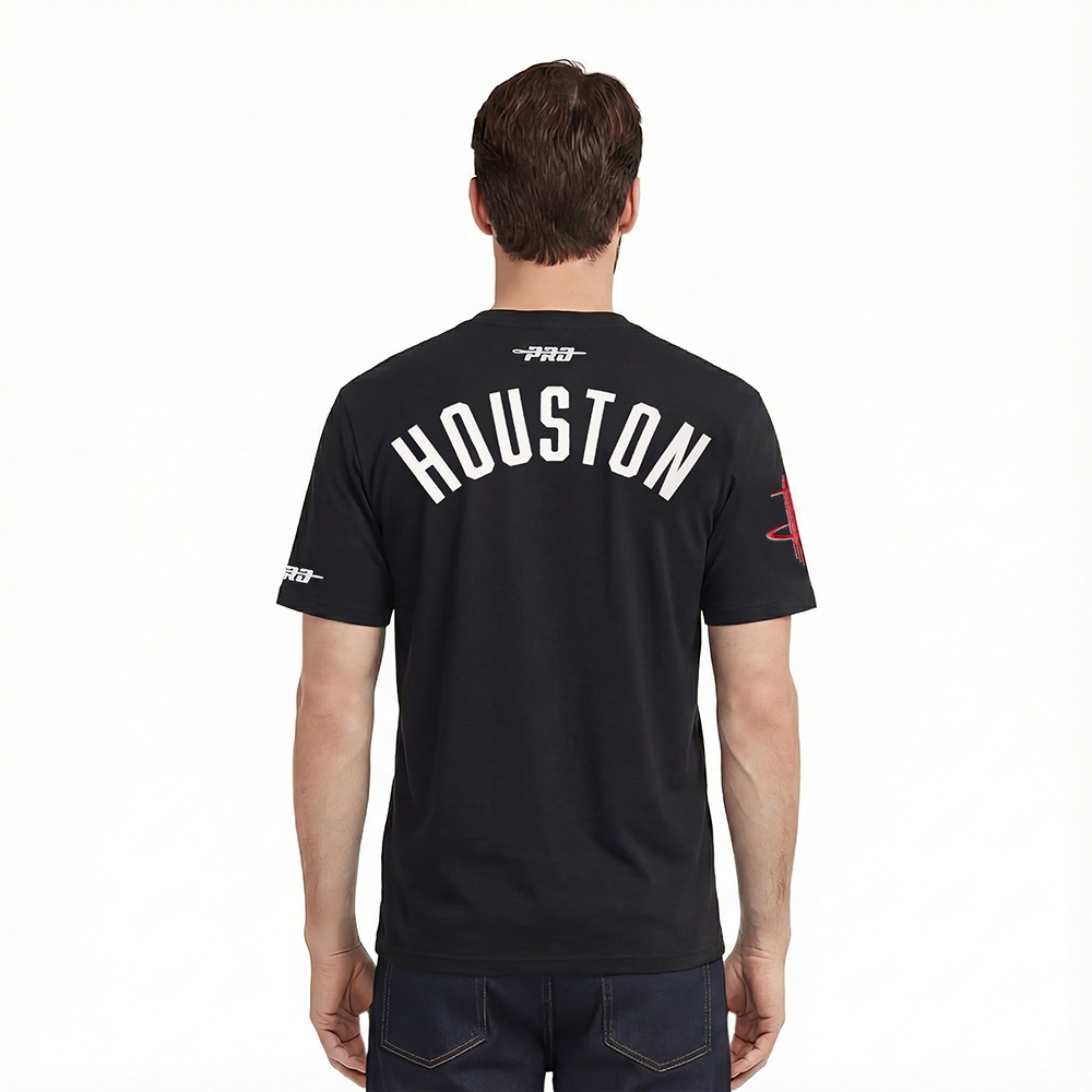 NBA HOUSTON ROCKETS MODERN ORIGINALS MEN'S SJ TEE (BLACK)