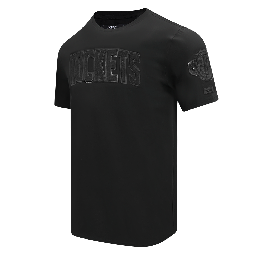 NBA HOUSTON ROCKETS TRIPLE BLACK MEN'S SJ TEE (TRIPLE BLACK MEN'S)