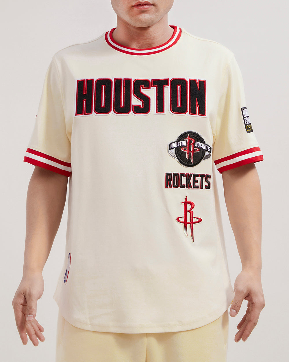 Tops, Red Black And White Astros Baseball Jersey