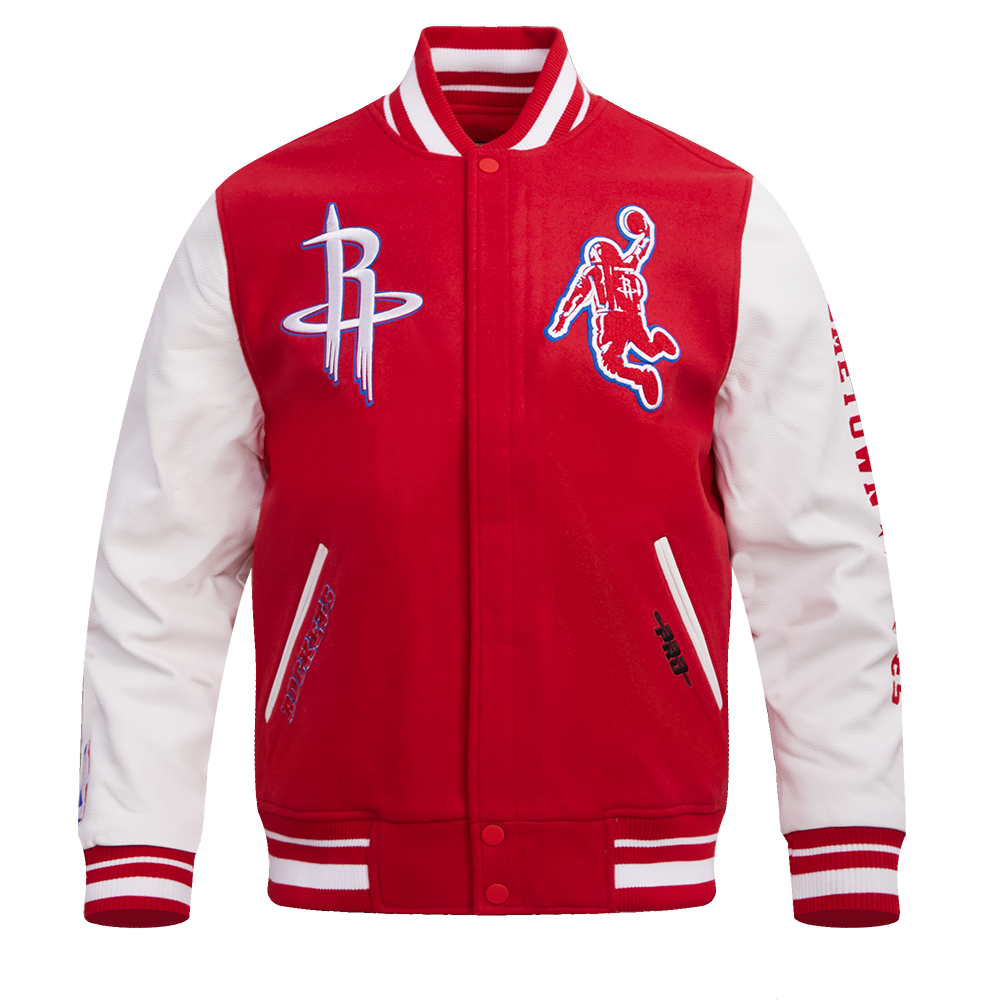 Houston rockets varsity jacket hotsell