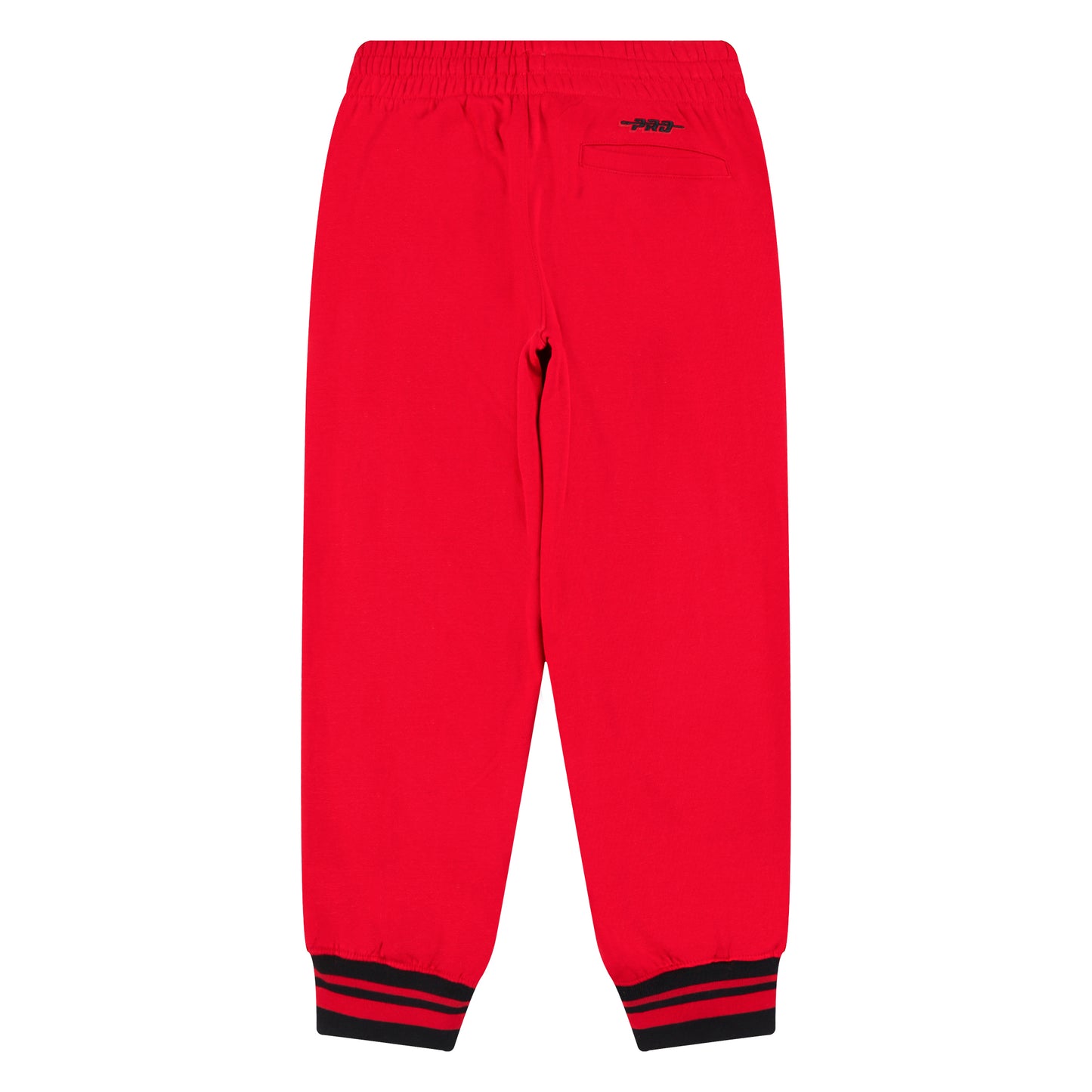 NBA HOUSTON ROCKETS RETRO CLASSIC BIG BOYS RIB FLC SWEATPANT (RED/BLACK)