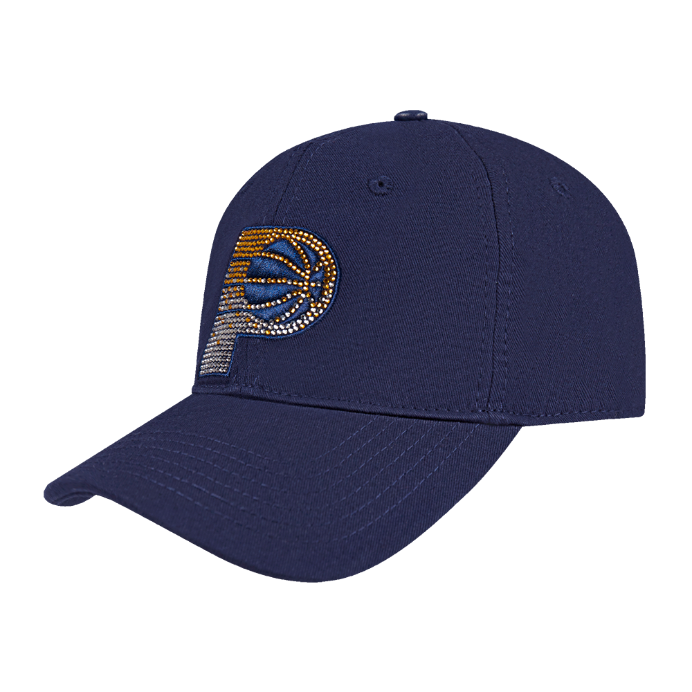 NBA INDIANA PACERS JEWELS WOMEN'S DAD HAT (MIDNIGHT NAVY)