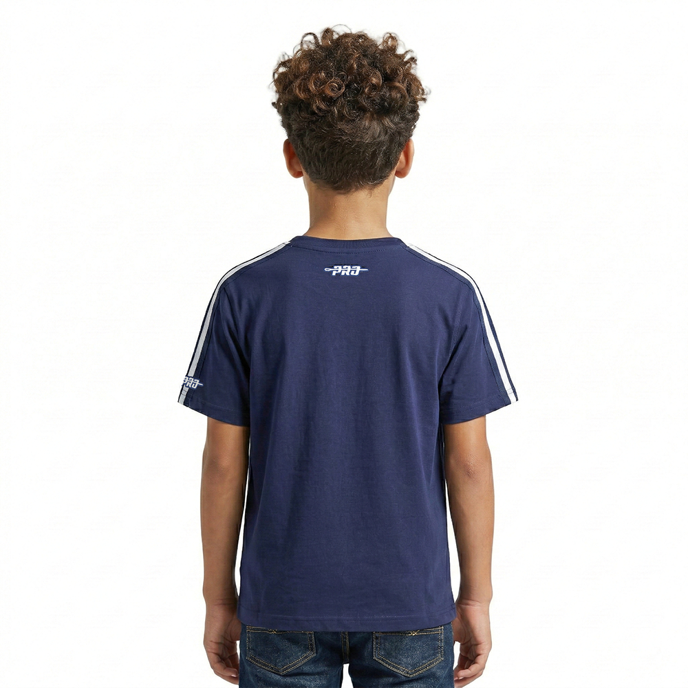 NBA INDIANA PACERS RETRO CLASSIC LITTLE BOYS SHORT SLEEVE TAPING TEE (MIDNIGHT NAVY)