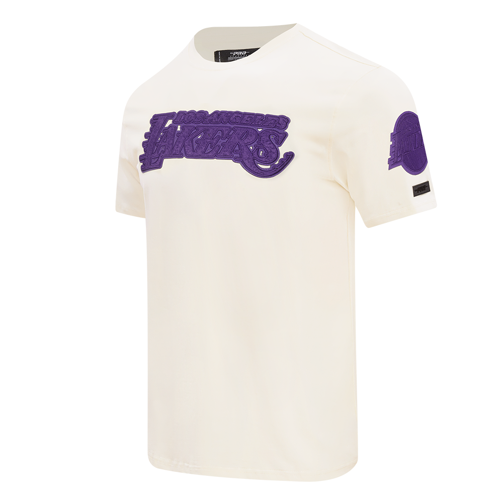 NBA LOS ANGELES LAKERS TRIPLE TONAL SJ TEE (EGGSHELL)