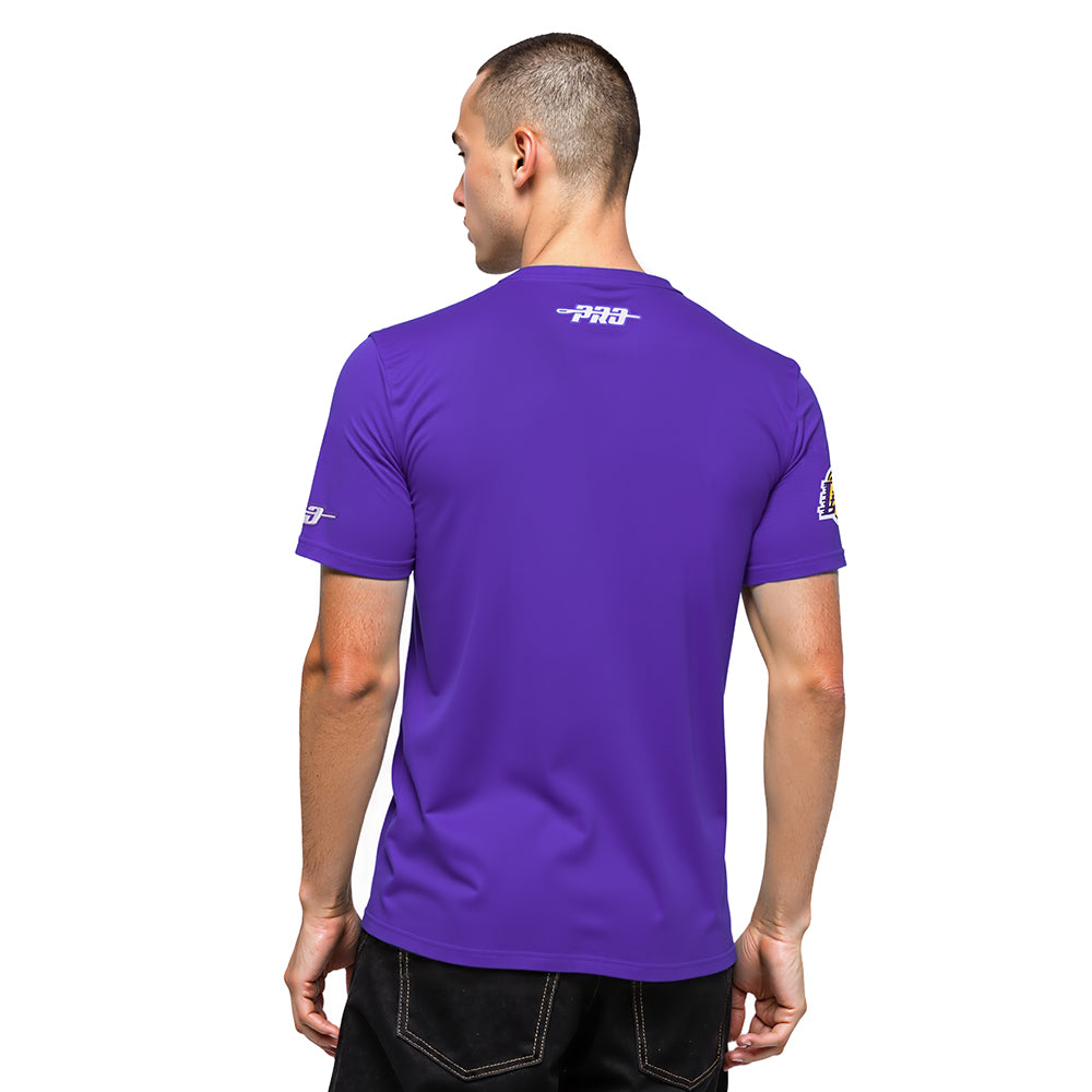 NBA LOS ANGELES LAKERS BORN FOR SPORT MEN'S SJ TEE (Purple)