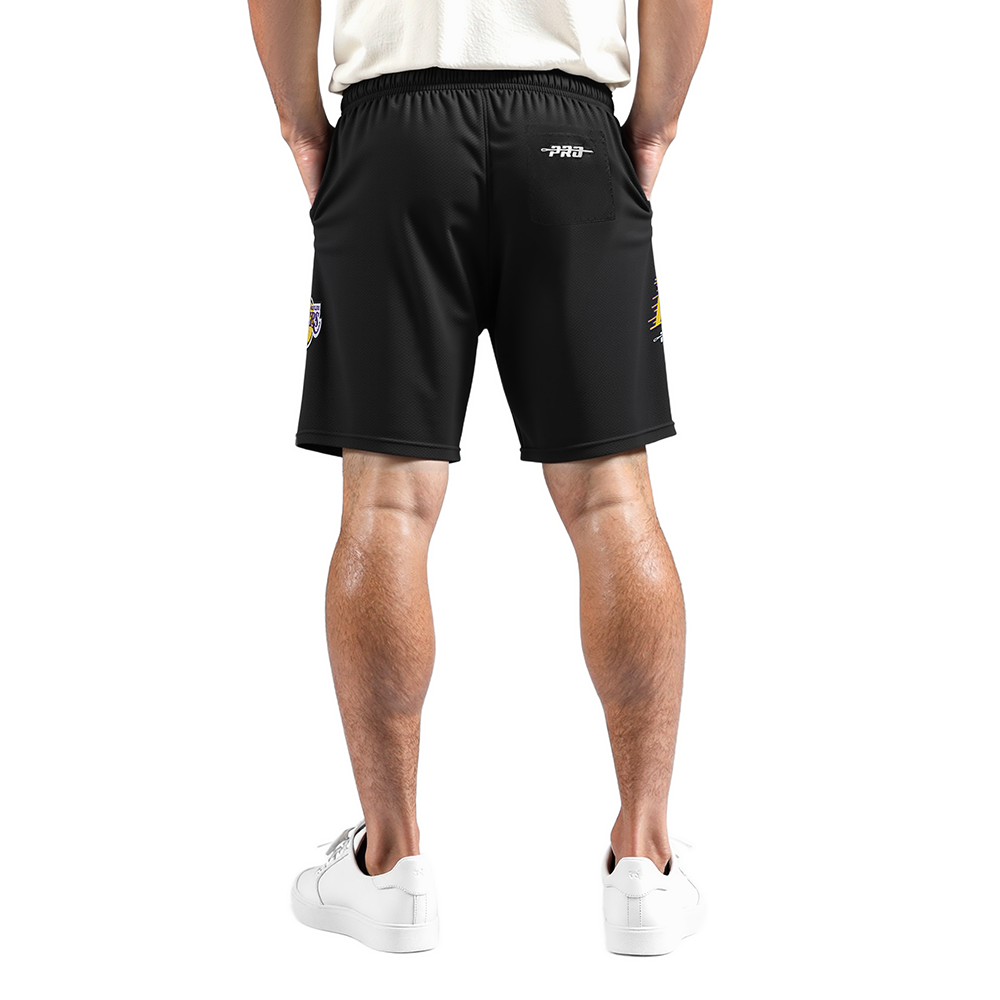 NBA LOS ANGELES LAKERS LUKA DONCIC #77 CLASSIC MESH PNN MEN'S MESH SHORT (BLACK)