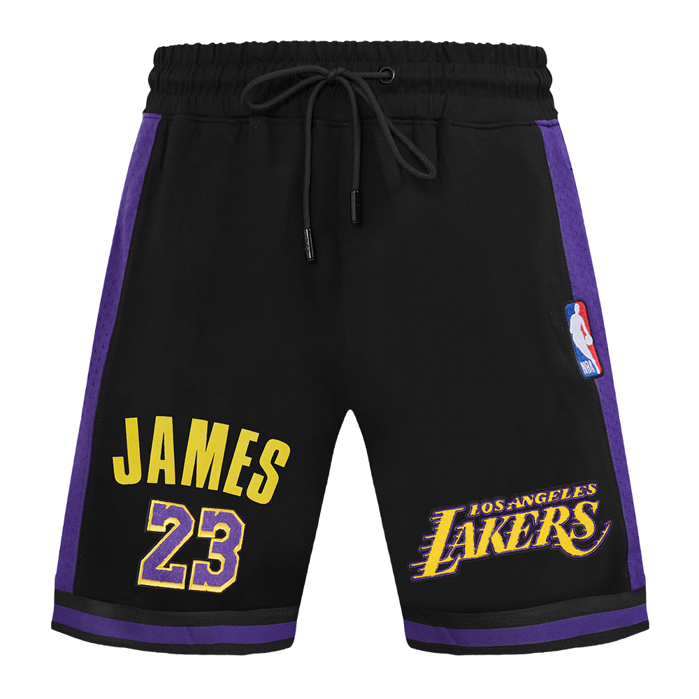 NBA LOS ANGELES LAKERS LEBRON JAMES #23 CLASSIC PNN MEN'S PRO 2.0 DK (BLACK/PURPLE)