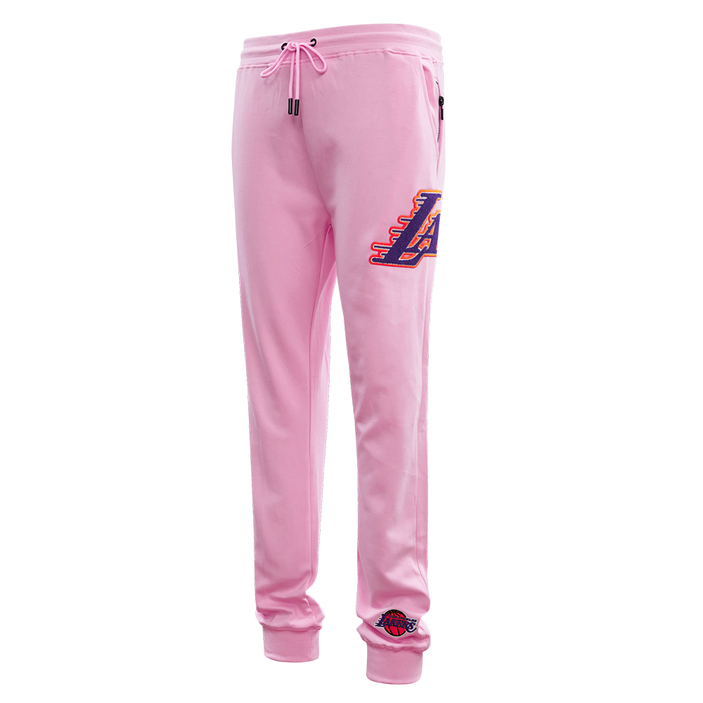 LOS ANGELES LAKERS  CLASSIC CHENILLE DK JOGGER (PINK)