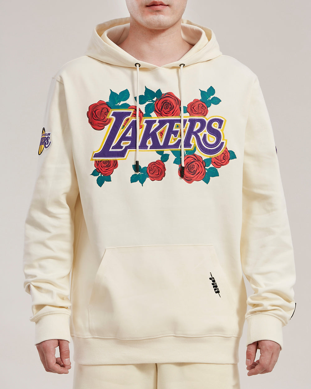 LOS ANGELES LAKERS CLASSIC CHENILLE DK FZ PO HOODIE (WHITE) – Pro Standard