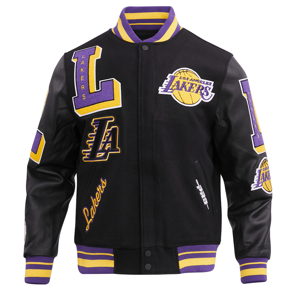 Pro Standard NBA Los Angeles Lakers Mashup Varsity Jacket - Men's