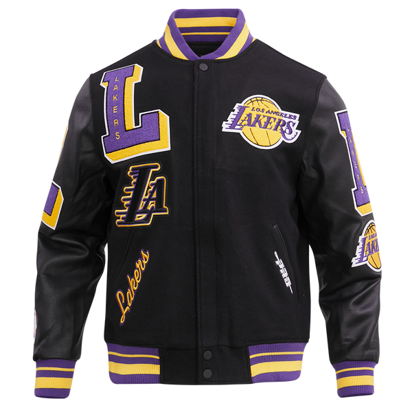 Pro Standard NBA Los Angeles Lakers Mashup Varsity Jacket - Men's