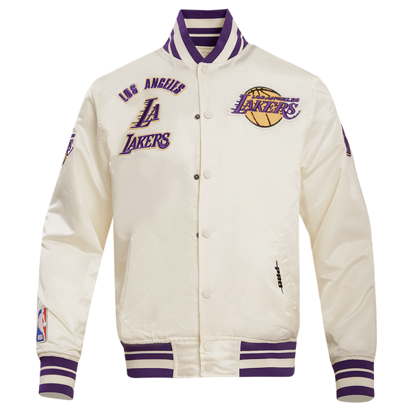 NBA LOS ANGELES LAKERS RETRO CLASSIC MEN'S RIB SATIN