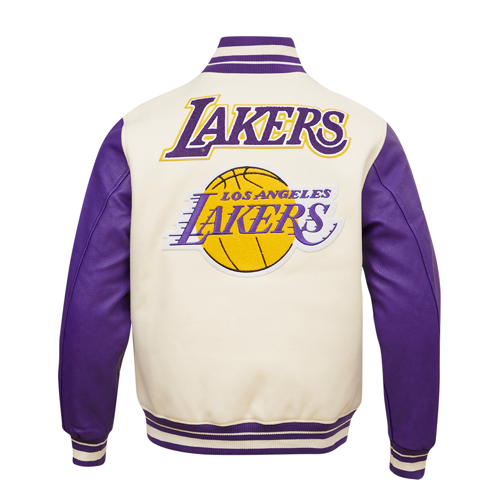 Pro Standard Los Angeles online Lakers Varsity Letterman Jacket Men's Size Small Worn