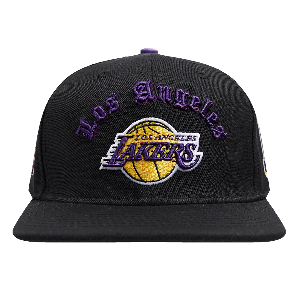 Foundation Script Snapback Los Angeles Lakers Shop Mitchell, 60% OFF