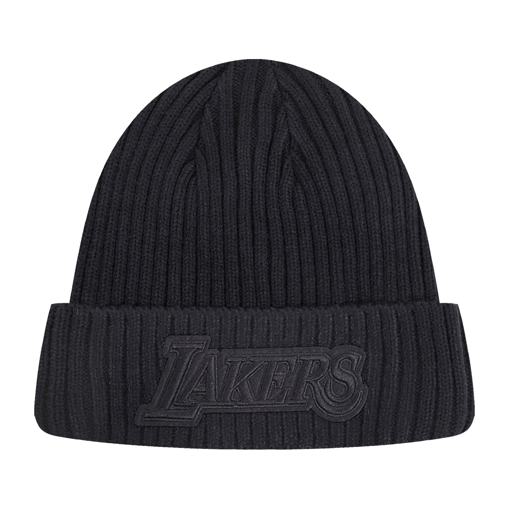 NBA LOS ANGELES LAKERS NEUTRAL BEANIE BLACK Pro Standard