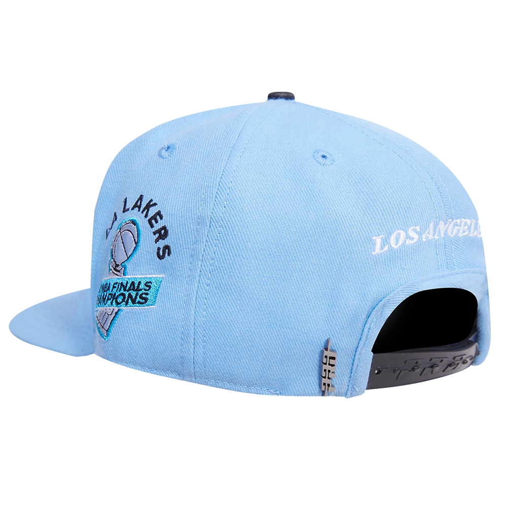 LOS ANGELES LAKERS 3M ICE WOOL SNAPBACK HAT (UNIVERSITY BLUE) – Pro Standard