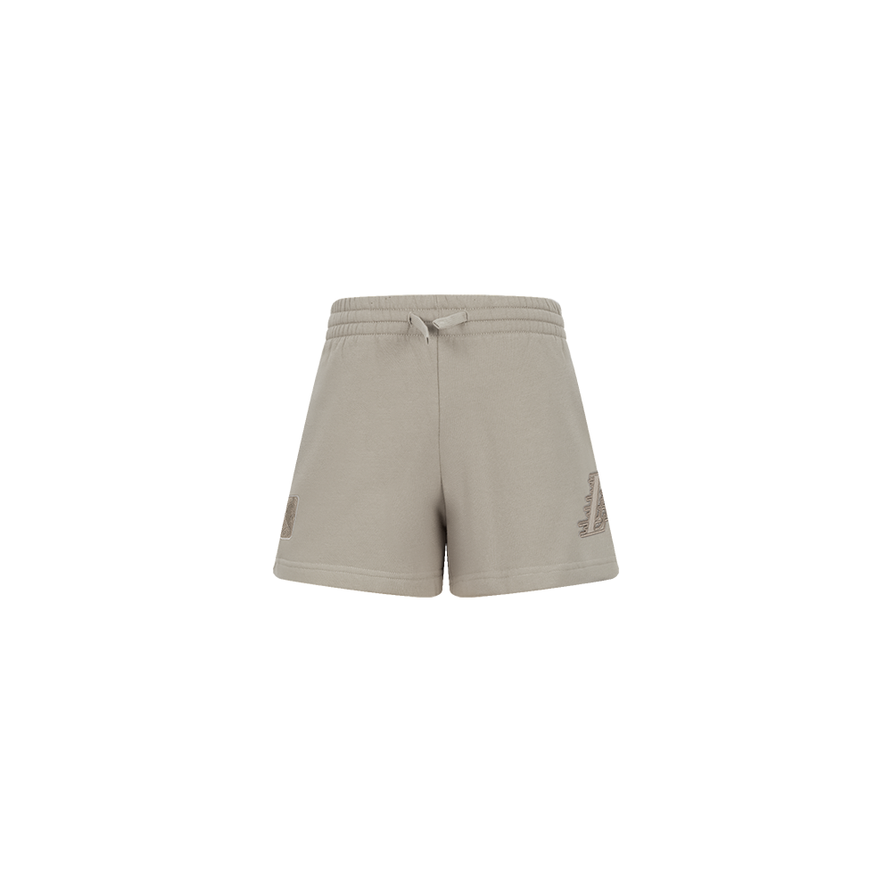 NBA LOS ANGELES LAKERS NEUTRAL BIG GIRLS FLC SHORT (TAUPE)