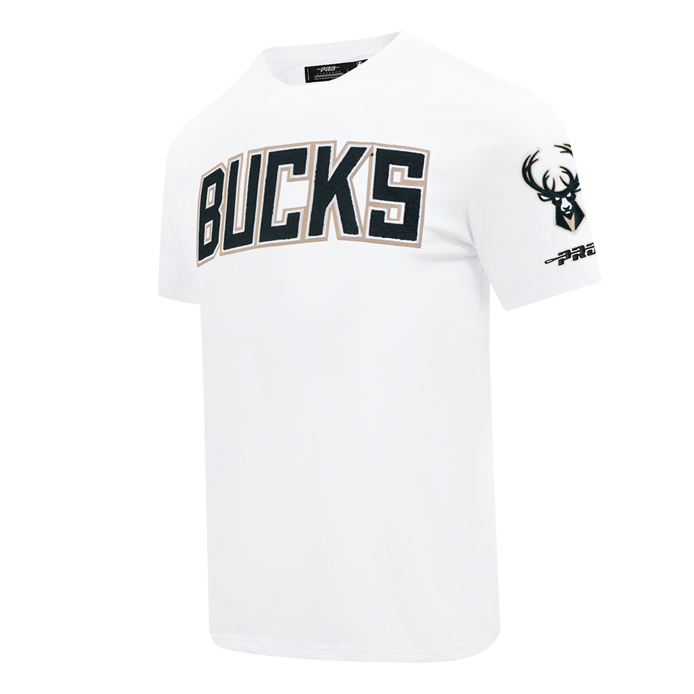 NBA MILWAUKEE BUCKS GIANNIS ANTETOKOUNMPO #34 CLASSIC PNN MEN'S SJ T (WHITE)