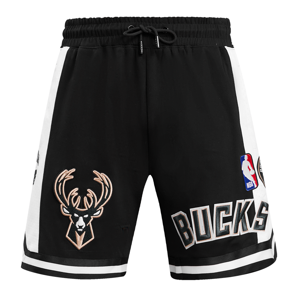 NBA MILWAUKEE BUCKS RETRO CLASSIC MEN'S 2.0 SHORT (BLACK)