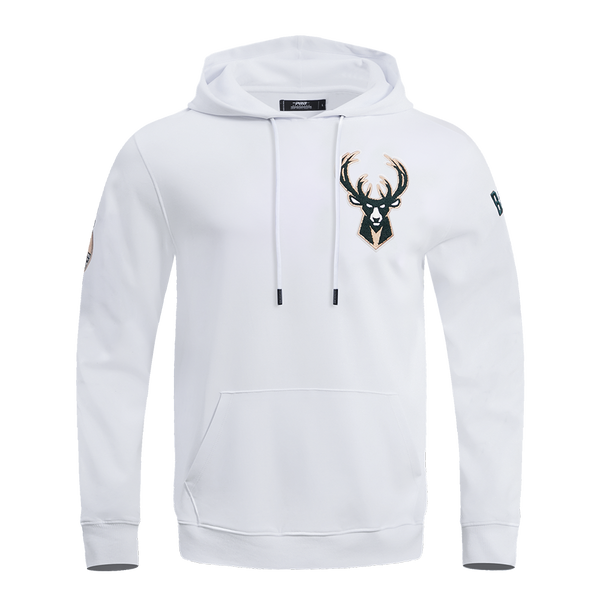 Pro Standard Classic Bristle Milwaukee Bucks Hooded Sweatshirt / Small